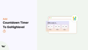 Countdown Timer to GoHighlevel