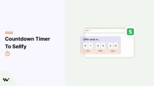 Countdown Timer to sellfy