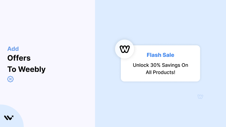 Offers to Weebly