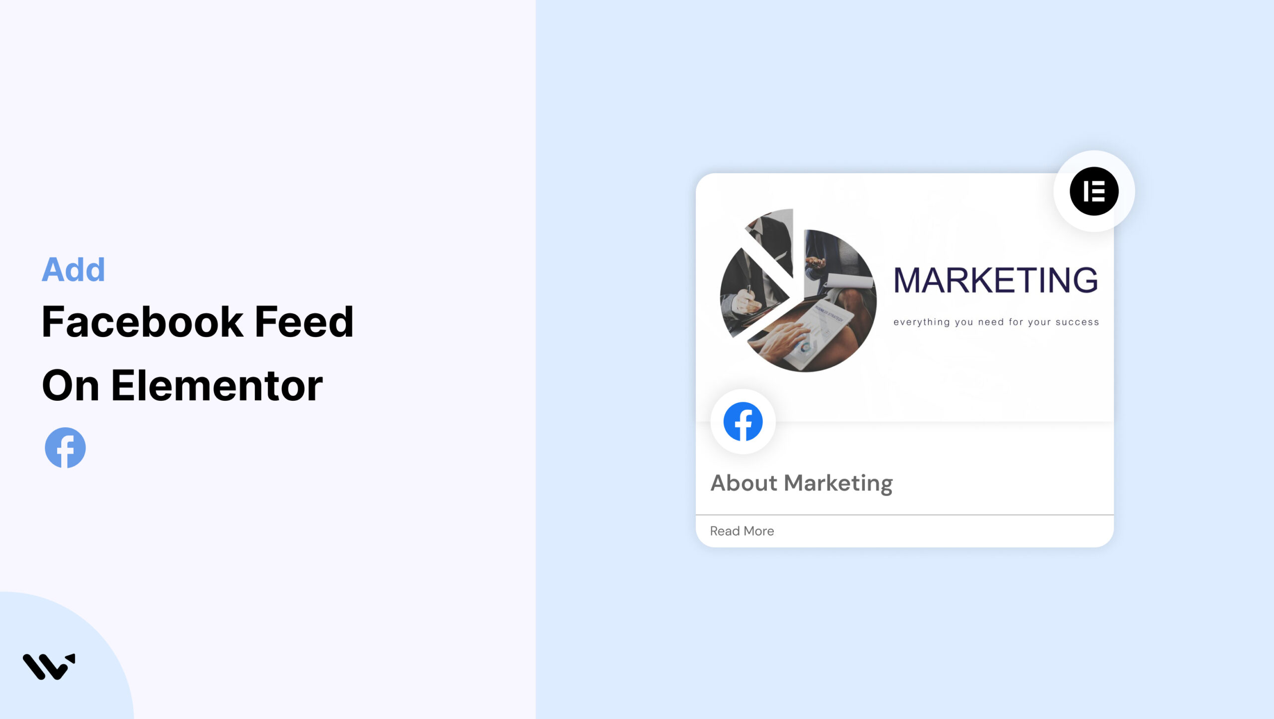 Add on Facebook Feed on Elementor